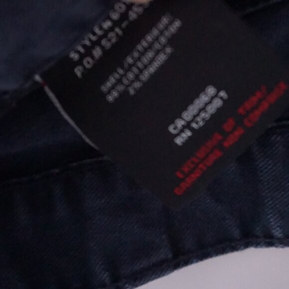 Tough Duck Navy Heavyweight Cotton Carpenter Cargo Loop Workwear Pants 34X34 - Picture 13 of 16